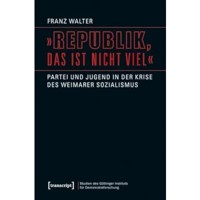 Abbildung von »Republik, das ist nicht viel«: Partei und Jugend in der Krise des Weimarer Sozialismus (Studien Göttinger Instituts für Demokratieforschung zur ... gesellschaftlicher Kontroversen)