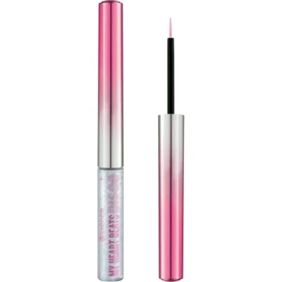 Abbildung von essence MY HEART BEATS DISCO dip eyeliner, Nr. 01, Silber, langanhaltend, glitzernd, vegan, ohne Mikroplastikpartikel, Nanopartikel frei, Parfüm, 1er Pack (2.8ml)