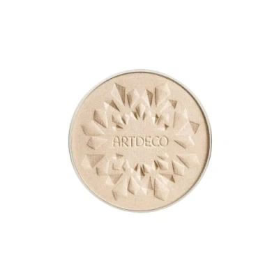 Abbildung von ARTDECO Refill Glow Highlighting Powder samtig weiches für zarten Schimmer auf der Haut 1 x 9 g