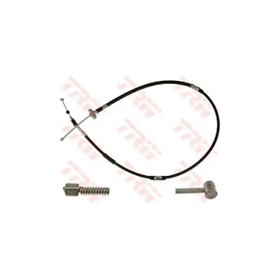 Abbildung von TRW GCH2207 Handbremsseil 1580, 1255 Trommelbremse TOYOTA: Corolla VIII Compact, Liftback, VII Kombi