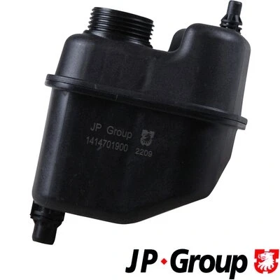 Abbildung von JP GROUP 1414701900 Ausgleichsbehälter ohne Kappe, Sensor BMW: 1 Schrägheck, 3 Limousine, Touring