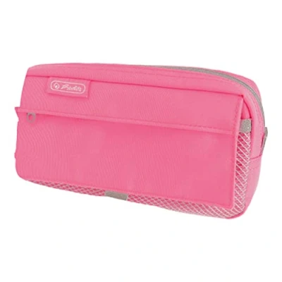 Abbildung von herlitz 50039036 Faulenzer mit 2 Außentaschen, Neon pink, 1 Stück