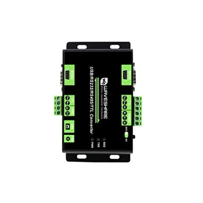 Abbildung von Waveshare USB/RS232/RS485/TTL Industrieller Isolierter Multi Bus Konverter Unterstützt die Kommunikation Zwischen Verschiedenen Bussen, Nimmt FT232RL, mit Schutzschaltungen