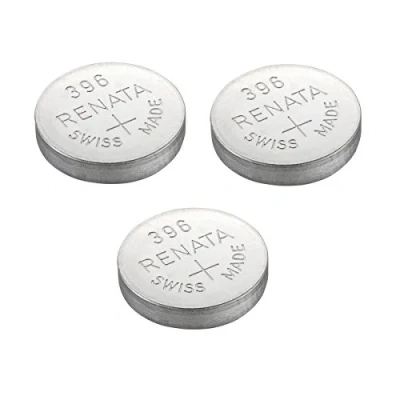 Abbildung von Uhrenbatterie Renata Swiss Made 396 oder SR726SW AG2 1.5V schnell Schiff (3 x SR 726 SW)