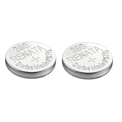 Abbildung von Renata Einzelbatterie für Uhren, Schweizer Produkt, 390 oder SR1130SW AG10, 1,5V 2x390 or SR 1130 SW Silver