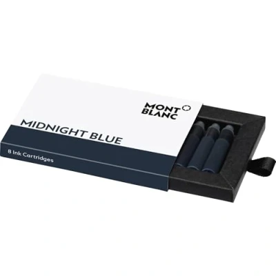 Abbildung von MONTBLANC Tintenpatronen für Füller blau schwarz