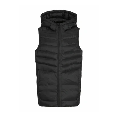Abbildung von Jack &amp; Jones Junior Puffer MINI Weste für Kinder, Größe: 116, Black