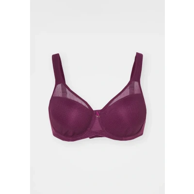 Abbildung von Lascana Nuance BY Minimizer BRA Bügel BH, Damen, Größe: 85D, Eggplant
