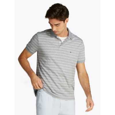 Abbildung von Tommy Hilfiger Poloshirt LIQUID COTTON REG SEASONAL POLO mit Logostickerei