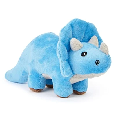 Abbildung von Zappi Co Kinder Kuschelweiches Plüschtier Perfekte kuschelige Spielgefährten für Geburtstage und besondere Anlässe(12 15cm) (Triceratops)