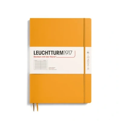 Abbildung von LEUCHTTURM1917 368143 Notizbuch Master Slim (A4+), Hardcover, 123 nummerierte Seiten, Rising Sun, liniert