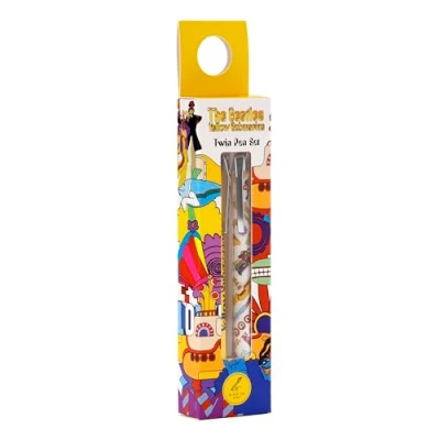 Abbildung von Puckator Set mit 2 Kugelschreibern The Beatles Yellow Submarine