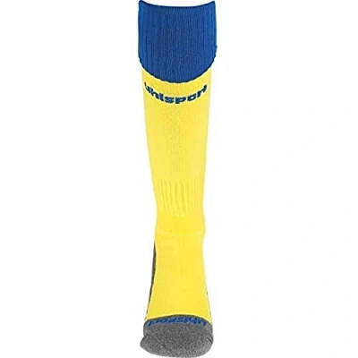 Abbildung von uhlsport Herren Club Stutzenstrumpfe, limonengelb/azurblau, 41 44