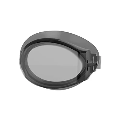 Abbildung von Speedo Unisex Erwachsene Mariner Pro Optical Lens Schwimmbrille, Schwarz/Rauchfarben, Einheitsgröße