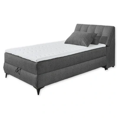 Abbildung von ED EXCITING DESIGN Boxbett &quot;Atlantis&quot;, mit Bettkasten und Stauraum im Kopfteil