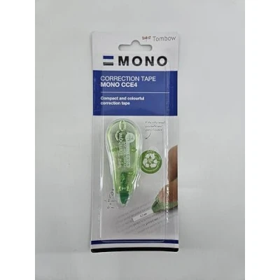 Abbildung von Tombow CT CCE4 Mini Korrekturroller, mittiges Abrollen, 4.2 mm x 6 m, geblistert, transparent grün, 4003198403116