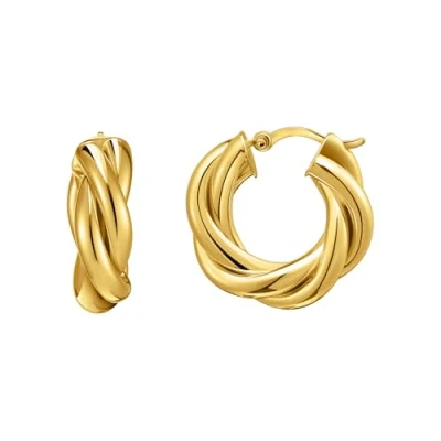 Abbildung von THOMAS SABO Paar Creolen für Gedreht Goldfarben