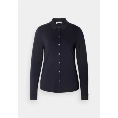 Abbildung von Marc O&#039;Polo LONG Sleeve Collar Button Placket Hemdbluse, Damen, Größe: XXS, Manic midnight
