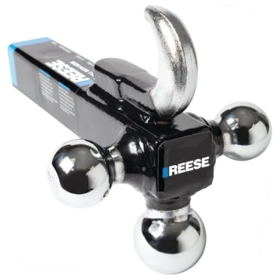 Abbildung von Reese 7031400 Tri Ball Halterung mit Haken