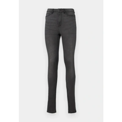 Abbildung von Noisy May Nmcallie Jeans Skinny Fit, Damen, Größe: 25x30, Medium grey denim