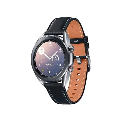 Abbildung von Samsung Galaxy Watch 3 (LTE) 41mm Smartwatch Mystic Silver [Spanish Version]