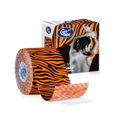 Abbildung von CureTape Art tiger kinesiologie tape (kinesiotape)