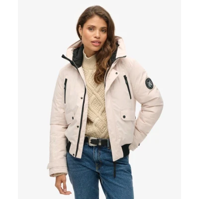Abbildung von Superdry CITY Übergangsjacke, Damen, Größe: 42, Off grey