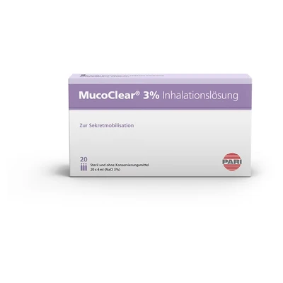 Abbildung von Mucoclear 3% NaCl 20X4 ml