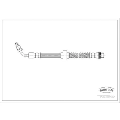 Abbildung von CORTECO 19030292 Bremsschläuche Hinterachse 462