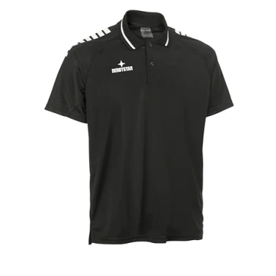 Abbildung von Derbystar Unisex Primo Polo Shirt V24 Polohemd, Schwarz Weiss, 3XL EU