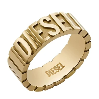 Abbildung von DIESEL Men&#039;s Stainless Steel Band Rings