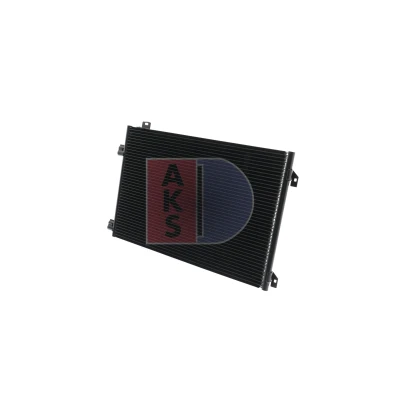 Abbildung von AKS DASIS 182026N Klimakondensator ohne Trockner 585x405x16 14,5 11 585 RENAULT: Clio 3, 2, III Grandtour