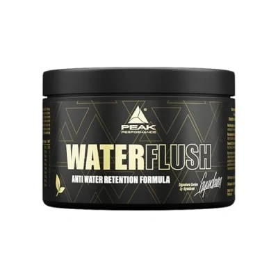 Abbildung von PEAK Waterflush 210 Kapseln I 30 Portionen zur Entwässerung mit Wacholder , Löwenzahn Schachtelhalm Rosskastanien Brennnessel und Mäusedorn Extrakt Anti Water Retention Formula