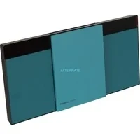 Abbildung von Panasonic SC HC304EG G Design Stereo mit Digital DAB+ (Bluetooth, UKW, , CD, Micro 20 Watt RMS) petrol