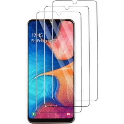 Abbildung von Yunleqin Schutzfolie für Samsung Galaxy A20e [3 Stück] Anti Reflex MATT Entspiegelnd, Hoher Härtegrad, Schutz vor Kratzer/Folie, Displayschutz, Displayschutzfolie,