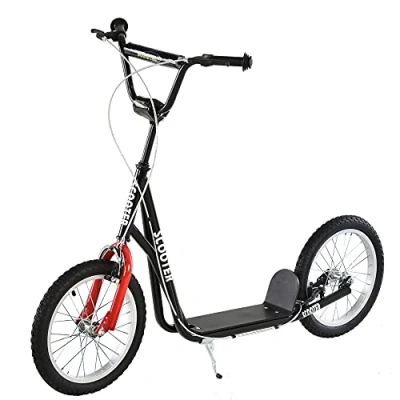 Abbildung von HOMCOM Scooter Kinderscooter mit Handbremse