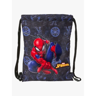 Abbildung von Marvel Spider Man Turnbeutel Attack, Schwarz/Blau