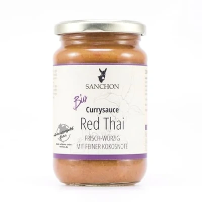 Abbildung von Sanchon Currysauce Red Thai 330 ml