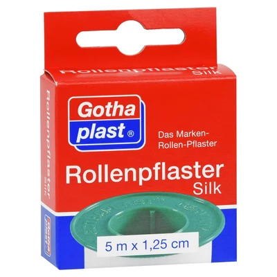 Abbildung von Rollenpflaster Silk 1,25 cmx5 m Euro 1 St