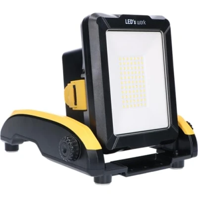 Abbildung von LED&#039;s work 0300819 LED Baustrahler für 18V Werkzeugakkus 20W kaltweiß IK08 IP54