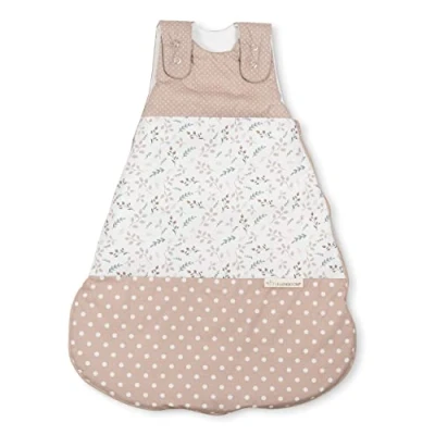 Abbildung von ULLENBOOM Schlafsack Baby 10 18 Monate, 80/86, OEKO TEX Materialien, Sandblume (Made in EU), 2,5 TOG Neugeborene Ganzjährig für Frühling, Herbst und Winter