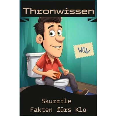 Abbildung von Thronwissen Skurile Fakten fürs Klo: Das perfekte Geschenk für alle Kollegen, Klospiele Fanatiker, Famile und Freunde.