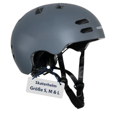 Abbildung von Hudora Allround Graphit Helm, Graphit, S