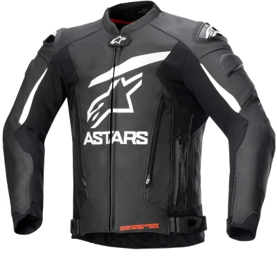 Abbildung von Alpinestars GP Plus V4 Lederjacke schwarz/weiß 52 Herren