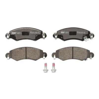 Abbildung von FERODO PREMIER ECO FRICTION FDB1423 Bremsbelagsatz mit akustischer Verschleißwarnung Bremssattelschrauben Zubehör OPEL: Agila A