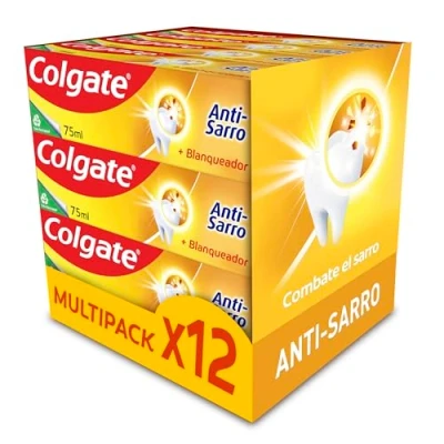 Abbildung von Colgate Zahnpasta gegen Zahnstein, 12 x 75 ml