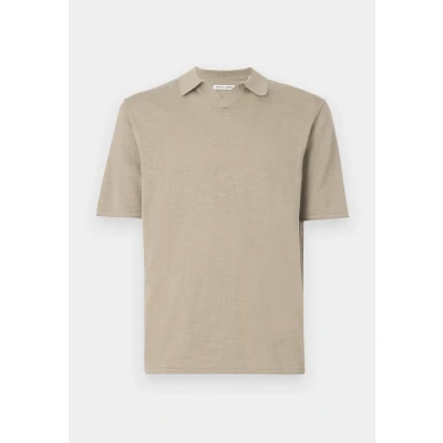 Abbildung von Jack &amp; Jones Jjkane Split NECK Poloshirt, Herren, Größe: Large, Crockery