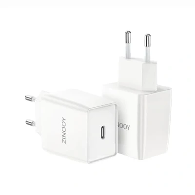 Abbildung von ZINOOY USB C Ladegerät 2 Packs, 20W Schnellladegerät für iPhone, Stecker Schnellladung Kompatibel mit iPhone 15/15 Pro/15 Pro Max, 14/13/12/11/SE, Samsung Galaxy S24/23/22, iPad