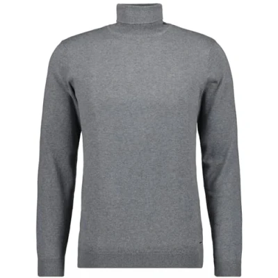 Abbildung von RAGMAN Herren Pullover mit Rollkragen XXL, Mittelgrau 015