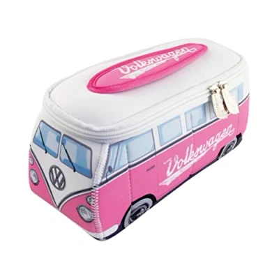 Abbildung von VW Collection by Brisa Bulli BUS Federmäppchen für Kinder, Größe: One Size, Rosa